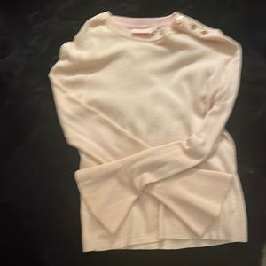 Tory Burch Blush Crewneck Sweater Size Medium